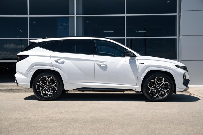 2022 Hyundai Tucson Elite N Line NX4.V1 MY22 AWD White Cream