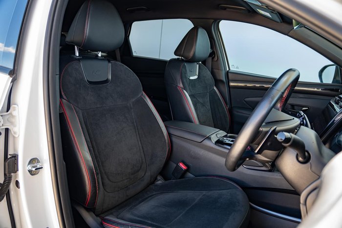 2022 Hyundai Tucson Elite N Line NX4.V1 MY22 AWD White Cream