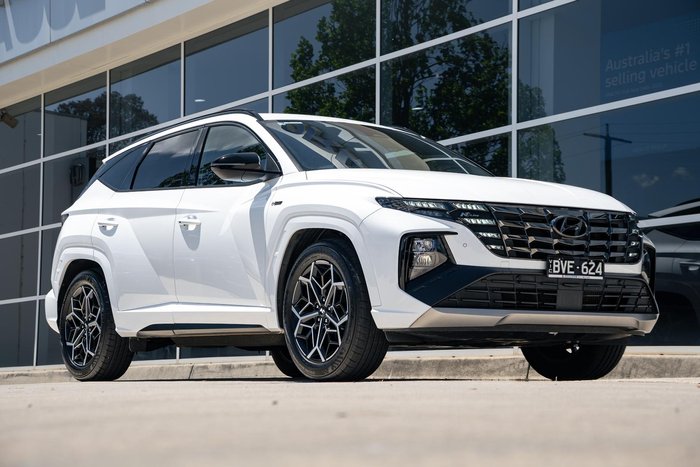 2022 Hyundai Tucson Elite N Line NX4.V1 MY22 AWD White Cream