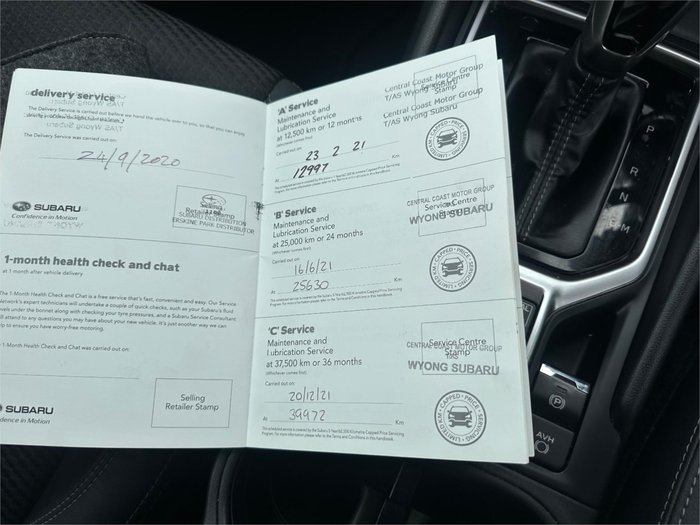 2020 SUBARU FORESTER 2.5i PREMIUM (AWD)