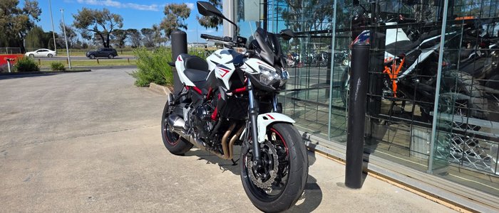 2022 Kawasaki Z650L (LAMS) WHITE