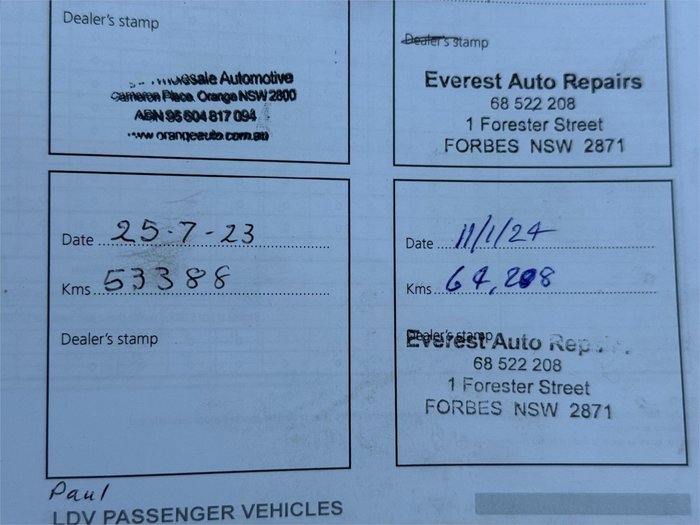 2020 LDV D90 EXECUTIVE (4WD)