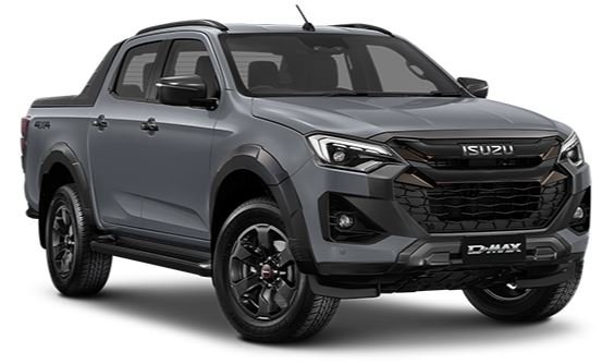 2025 ISUZU D-MAX XT D-MAX MY24 4x4 CREW UTE XT 3.0L AT Granite Grey Mica