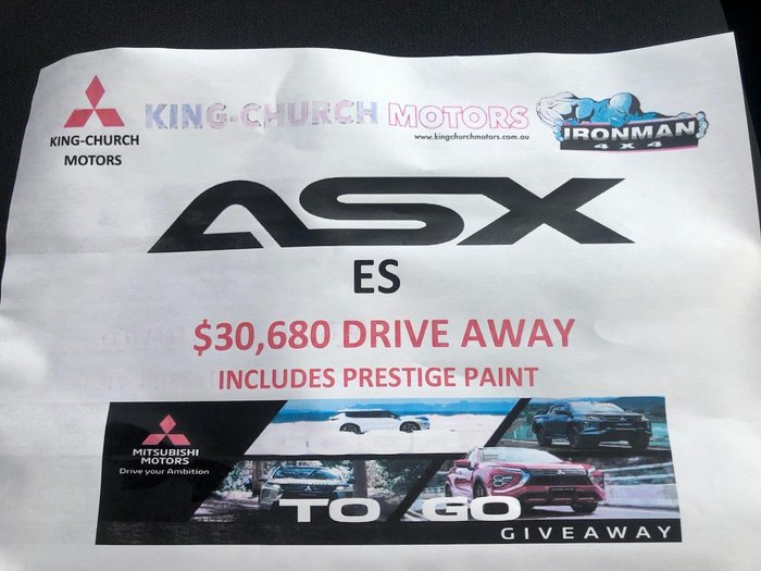 2024 Mitsubishi ASX ES