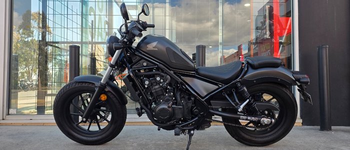 2022 Honda CMX 500 CYPHER CAMO GRAY