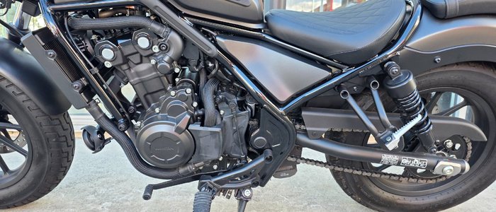 2022 Honda CMX 500 CYPHER CAMO GRAY