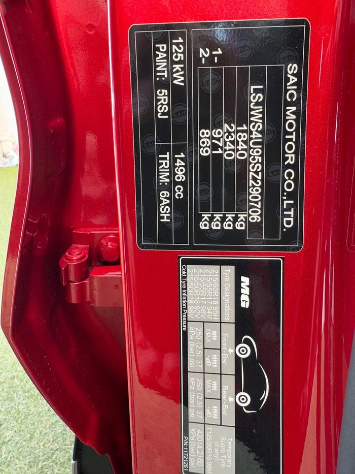 2025 MG ZS Vibe Turbo