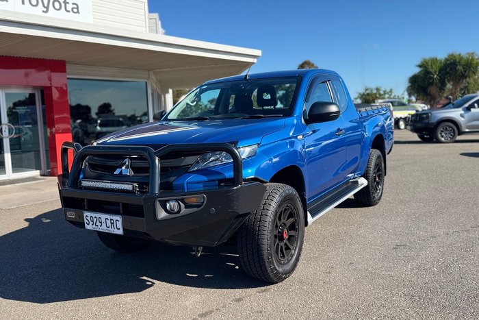 2021 Mitsubishi Triton GLX+ MR MY22 4X4 Dual Range Neptune Blue (587)