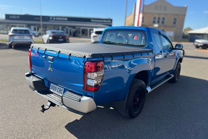 2021 Mitsubishi Triton GLX+ MR MY22 4X4 Dual Range Neptune Blue (587)