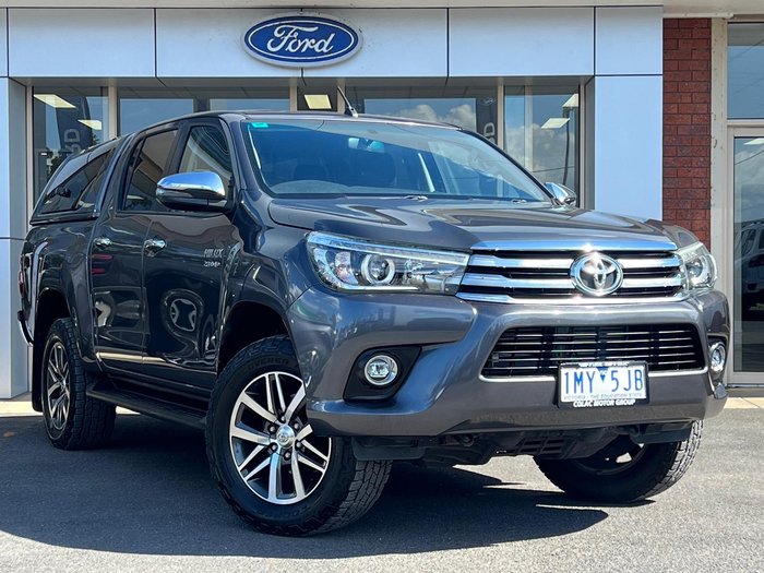 2018 Toyota Hilux SR5 GUN126R 4X4 Dual Range Graphite