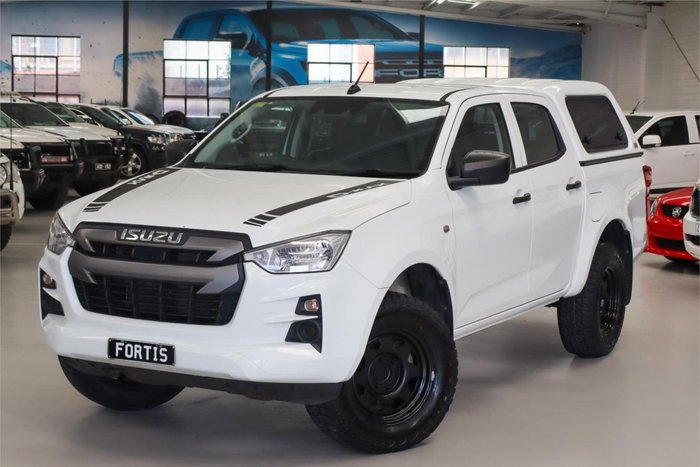 2021 Isuzu D-MAX SX High Ride MY21 4x2 Mineral White