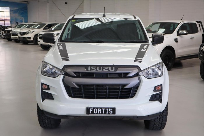 2021 Isuzu D-MAX SX High Ride MY21 4x2 Mineral White