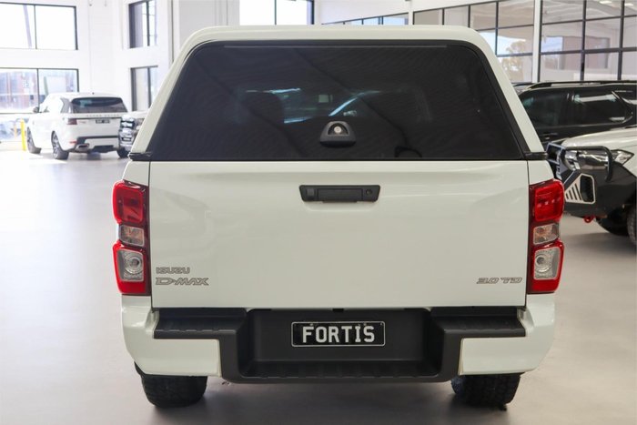 2021 Isuzu D-MAX SX High Ride MY21 4x2 Mineral White
