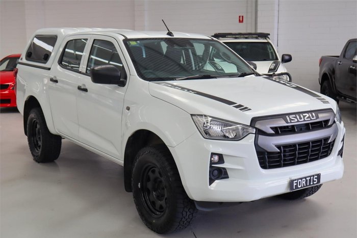2021 Isuzu D-MAX SX High Ride MY21 4x2 Mineral White