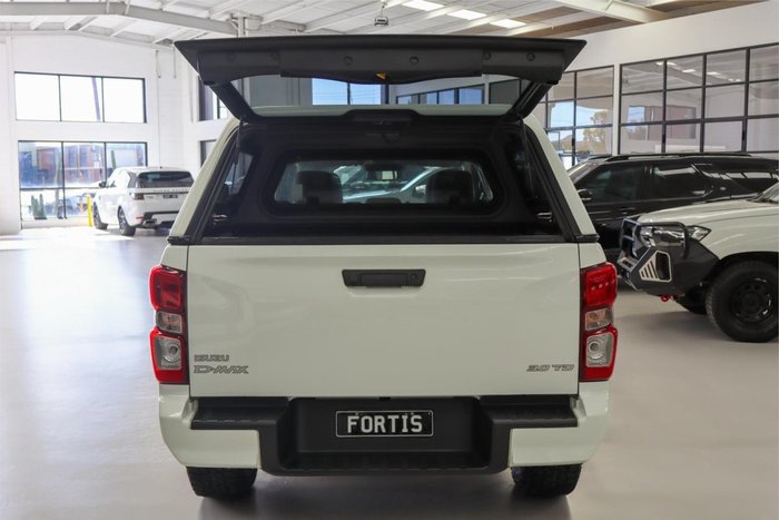 2021 Isuzu D-MAX SX High Ride MY21 4x2 Mineral White