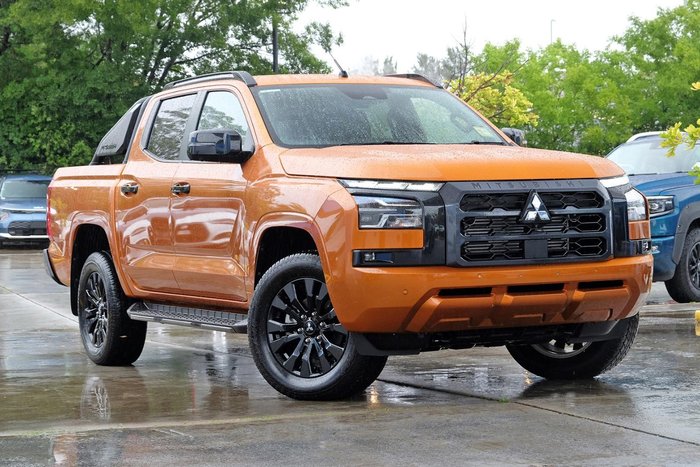 2024 Mitsubishi Triton GSR MV MY25 4X4 Dual Range Yamabuki Orange