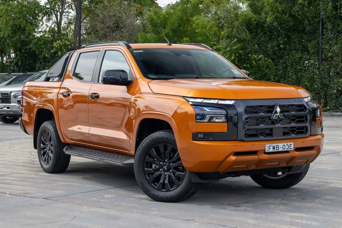 2024 Mitsubishi Triton GSR MV MY25 4X4 Dual Range Yamabuki Orange