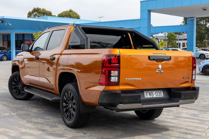 2024 Mitsubishi Triton GSR MV MY25 4X4 Dual Range Yamabuki Orange