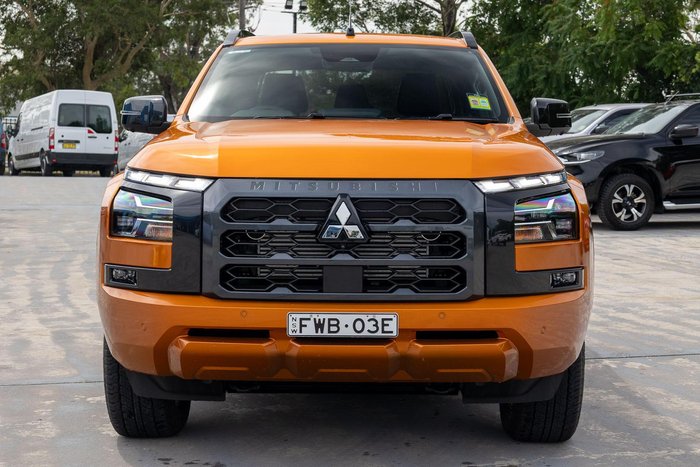 2024 Mitsubishi Triton GSR MV MY25 4X4 Dual Range Yamabuki Orange