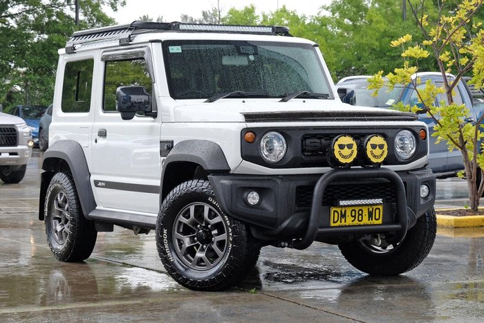 2021 Suzuki Jimny GJ MY22 4X4 Dual Range Superior White