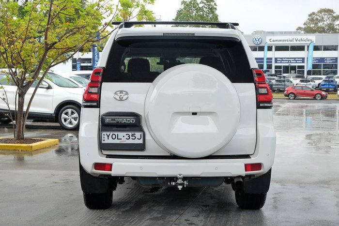 2021 Toyota Landcruiser Prado GXL GDJ150R 4X4 Dual Range WHITE