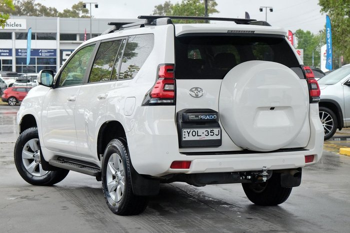 2021 Toyota Landcruiser Prado GXL GDJ150R 4X4 Dual Range WHITE