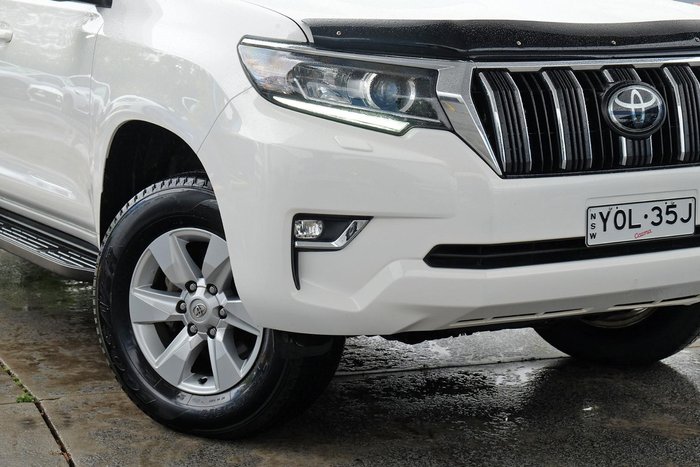2021 Toyota Landcruiser Prado GXL GDJ150R 4X4 Dual Range WHITE
