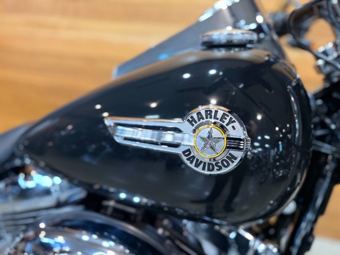 2008 Harley-davidson FLSTF FAT BOY Black