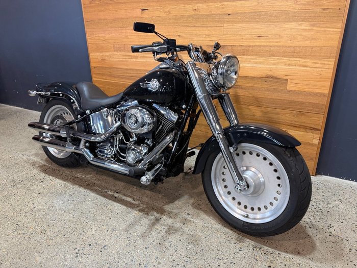 2008 Harley-davidson FLSTF FAT BOY Black