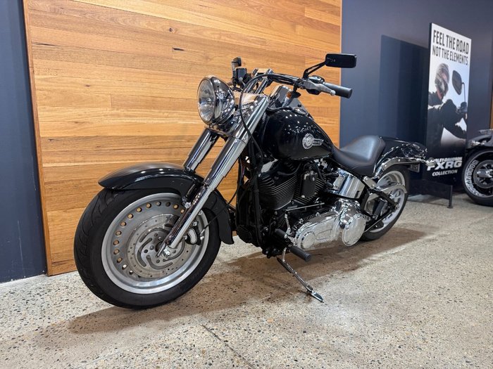 2008 Harley-davidson FLSTF FAT BOY Black