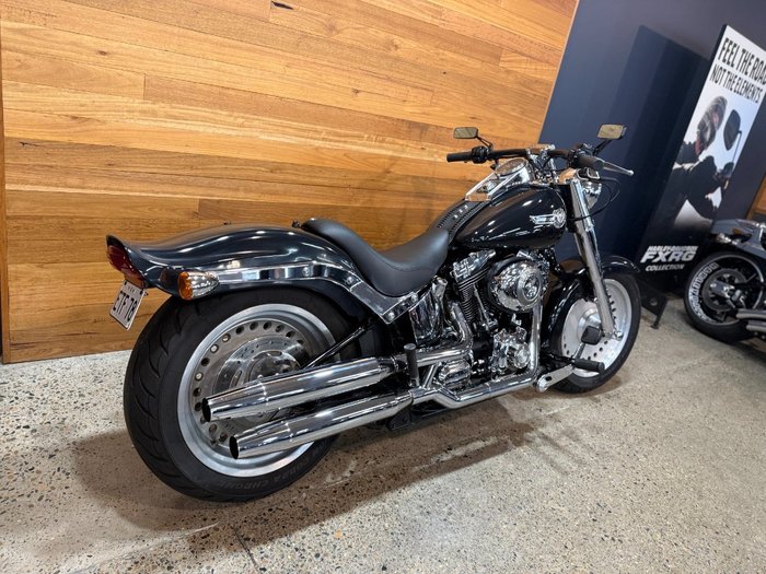 2008 Harley-davidson FLSTF FAT BOY Black
