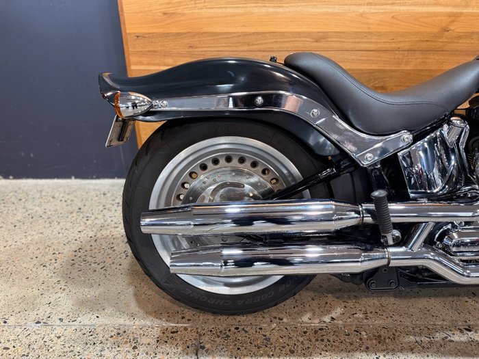 2008 Harley-davidson FLSTF FAT BOY Black