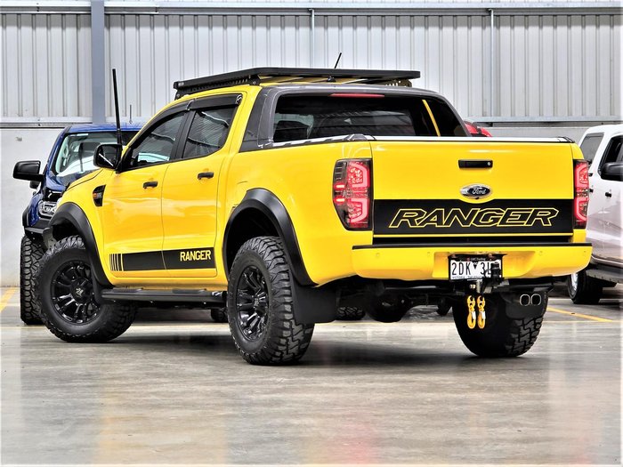 2018 Ford Ranger XL Hi-Rider PX MkIII MY19 4x2 Yellow