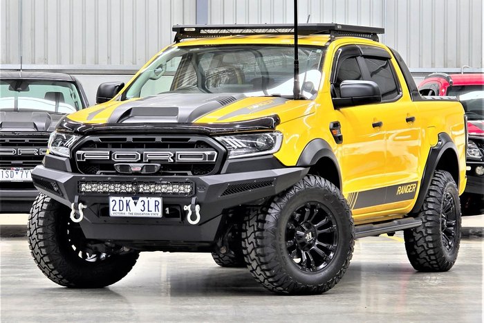 2018 Ford Ranger XL Hi-Rider PX MkIII MY19 4x2 Yellow