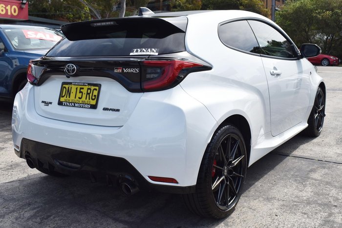 2022 Toyota Yaris GR GXPA16R Four Wheel Drive Glacier White