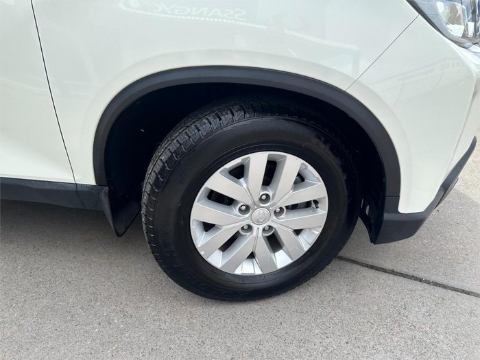 2022 SsangYong Musso ELX Q250 MY22 4X4 Dual Range Grand White