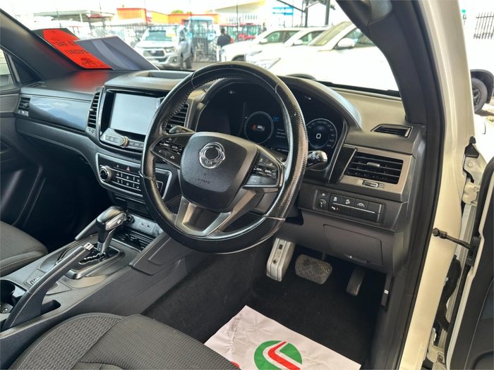 2022 SsangYong Musso ELX Q250 MY22 4X4 Dual Range Grand White