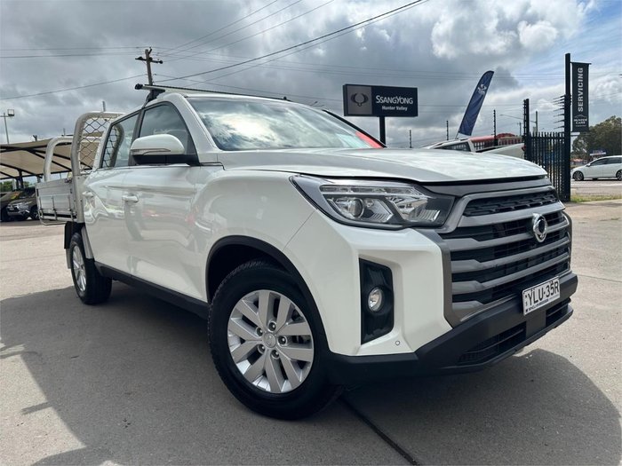 2022 SsangYong Musso ELX Q250 MY22 4X4 Dual Range Grand White