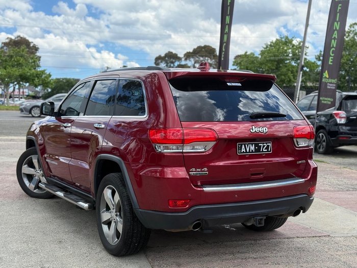 2015 Jeep Grand Cherokee Limited WK MY15 4X4 Dual Range Maroon