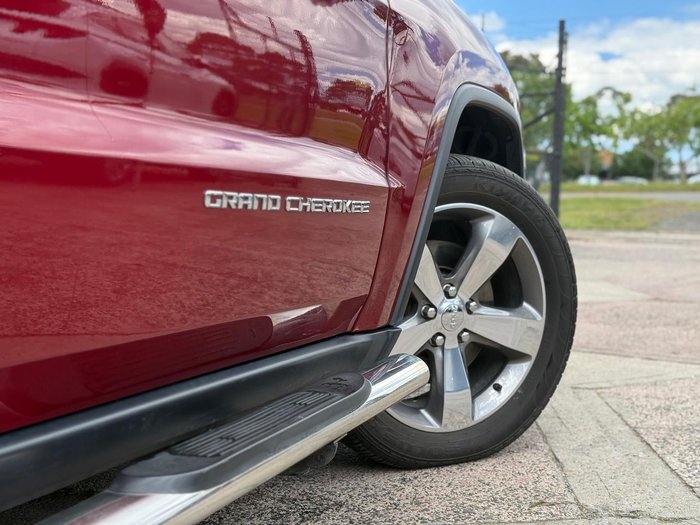 2015 Jeep Grand Cherokee Limited WK MY15 4X4 Dual Range Maroon
