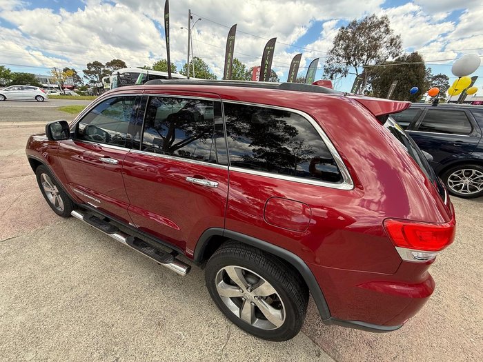 2015 Jeep Grand Cherokee Limited WK MY15 4X4 Dual Range Maroon