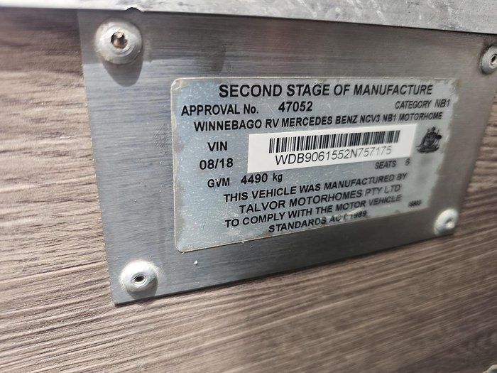 2018 Talvor Euro Deluxe 6 Berth