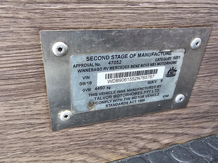 2018 Talvor Euro Deluxe 6 Berth