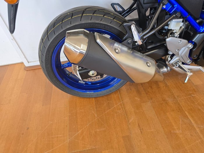 2025 Suzuki SV650 LAMS Blue and black