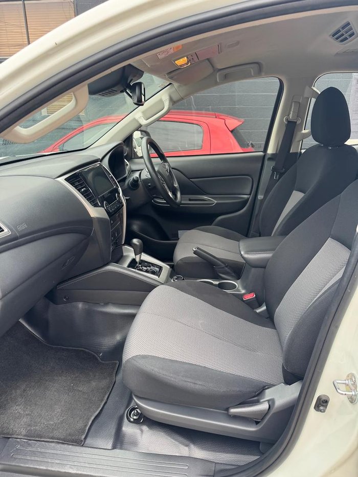 2021 Mitsubishi Triton GLX+ MR MY22 4X4 Dual Range White