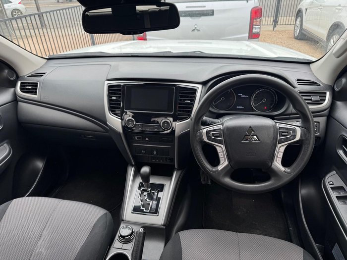 2021 Mitsubishi Triton GLX+ MR MY22 4X4 Dual Range White