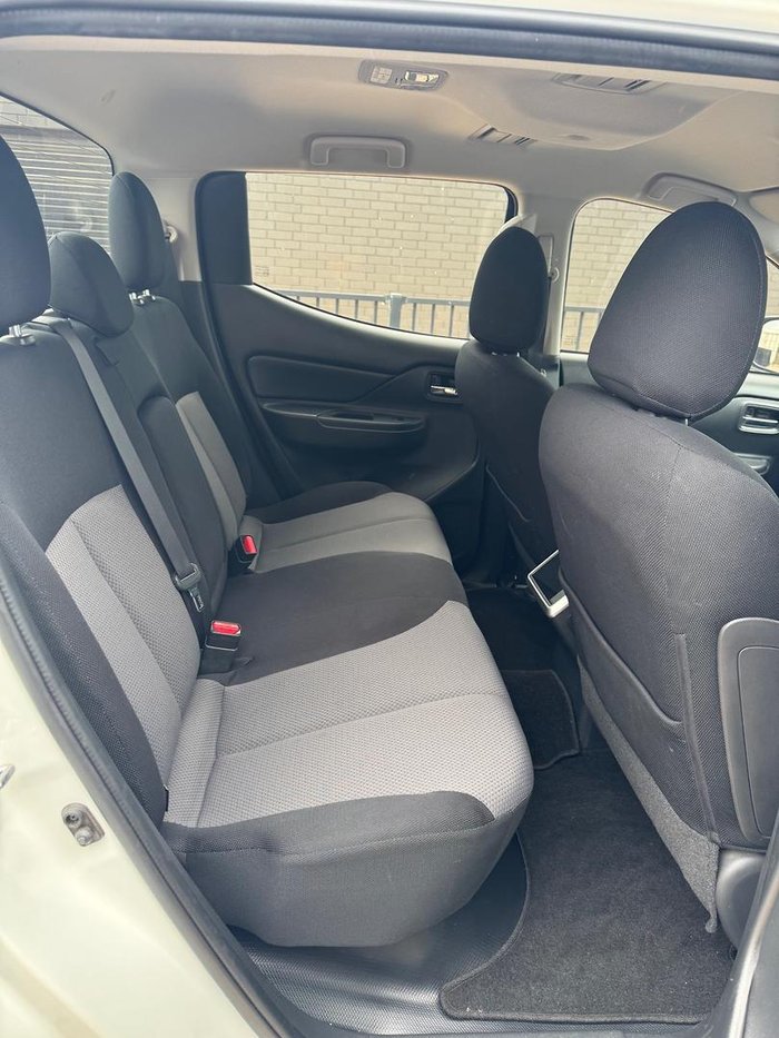 2021 Mitsubishi Triton GLX+ MR MY22 4X4 Dual Range White