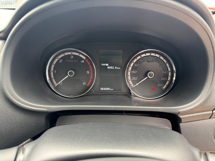 2021 Mitsubishi Triton GLX+ MR MY22 4X4 Dual Range White