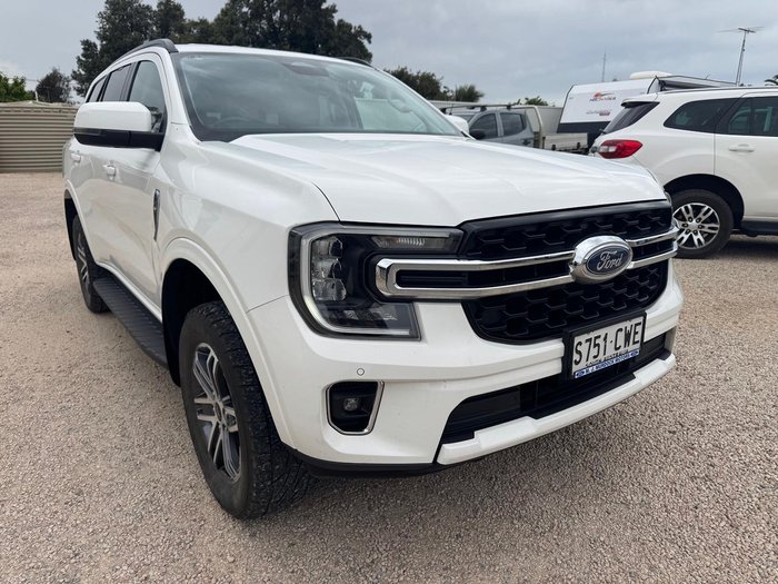 2023 Ford Everest Trend MY23.5 4X4 Dual Range Arctic White