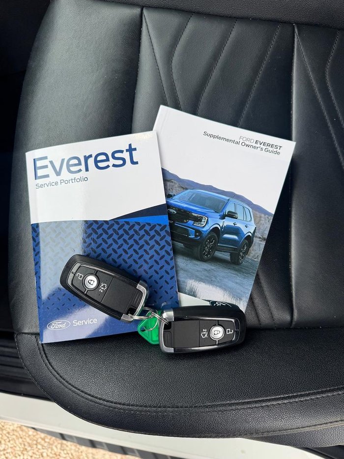 2023 Ford Everest Trend MY23.5 4X4 Dual Range Arctic White